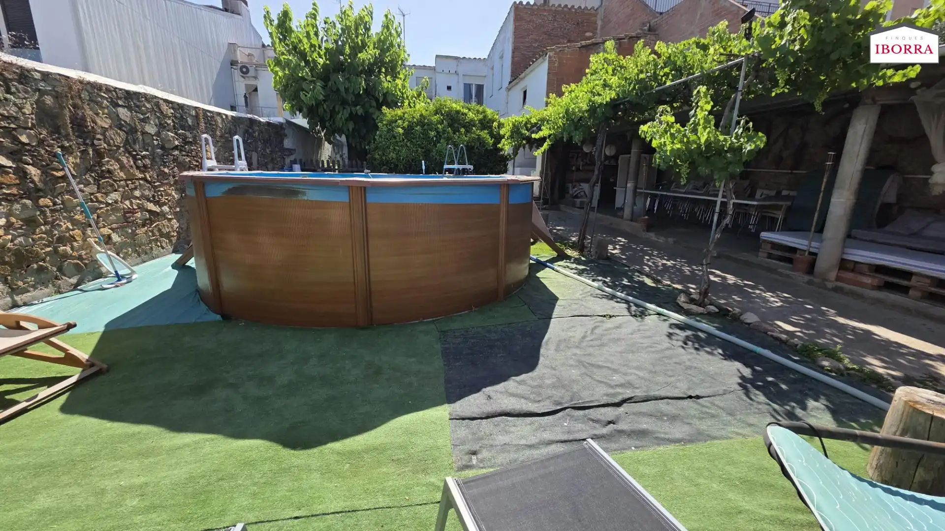 Swimming pool of Houses for sale in Tordera  with Private garden, Storage room and Swimming Pool