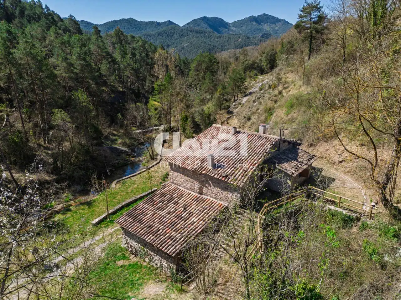 Vista exterior de Casa o chalet en venta en Borredà con Jardín privado