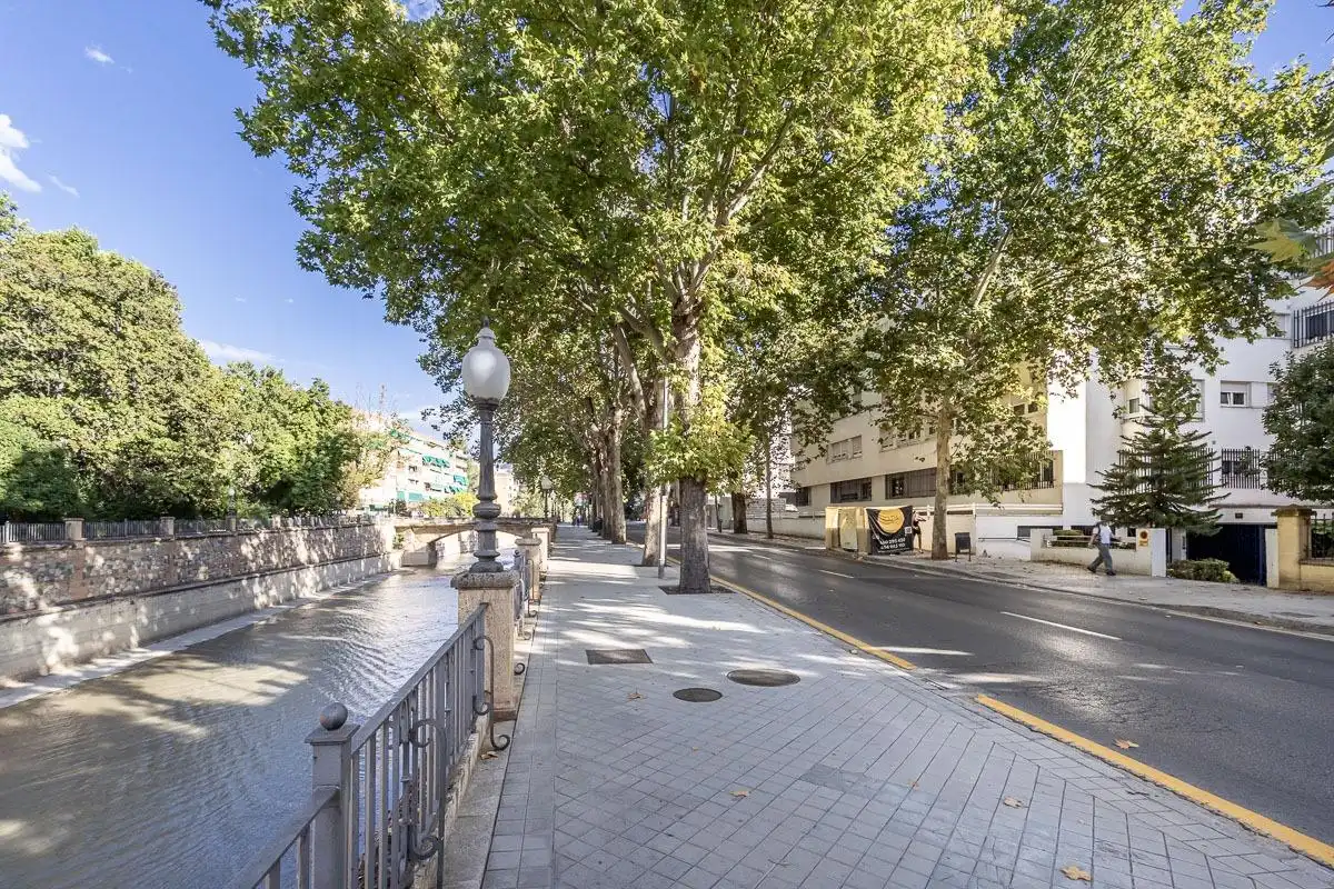 Exterior view of Flat for sale in Granada  with Air Conditioner, Heating and Storage room