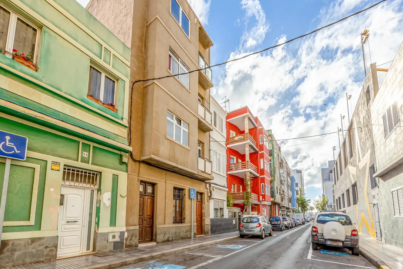 Exterior view of Flat for sale in Las Palmas de Gran Canaria  with Terrace, Furnished and Balcony