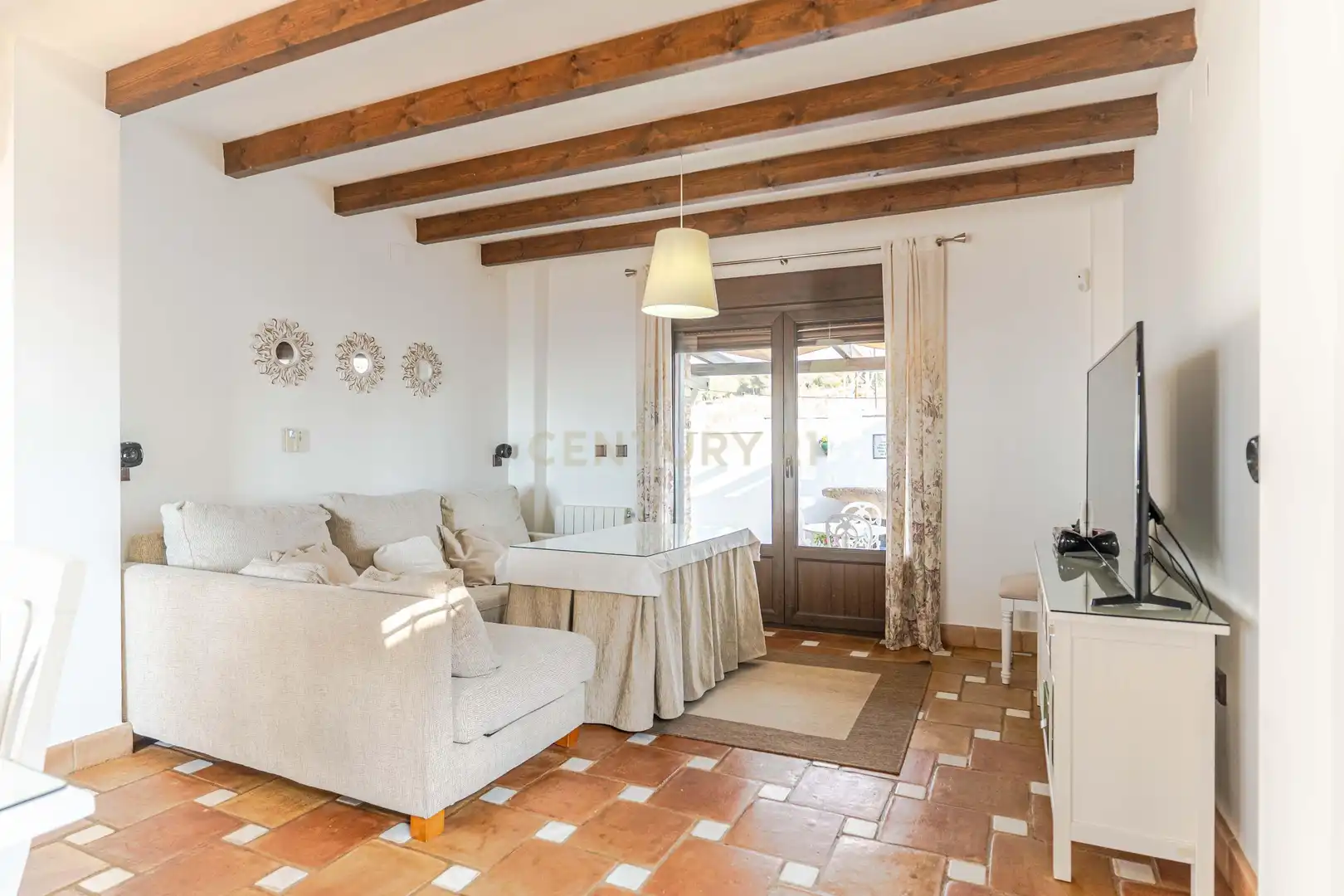 Sala de estar de Casa o chalet en venta en La Zubia con Aire acondicionado, Jardín privado y Trastero