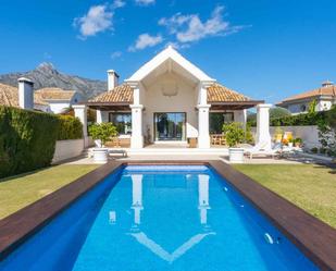 Garden of House or chalet to rent in Marbella  with Air Conditioner, Terrace and Swimming Pool