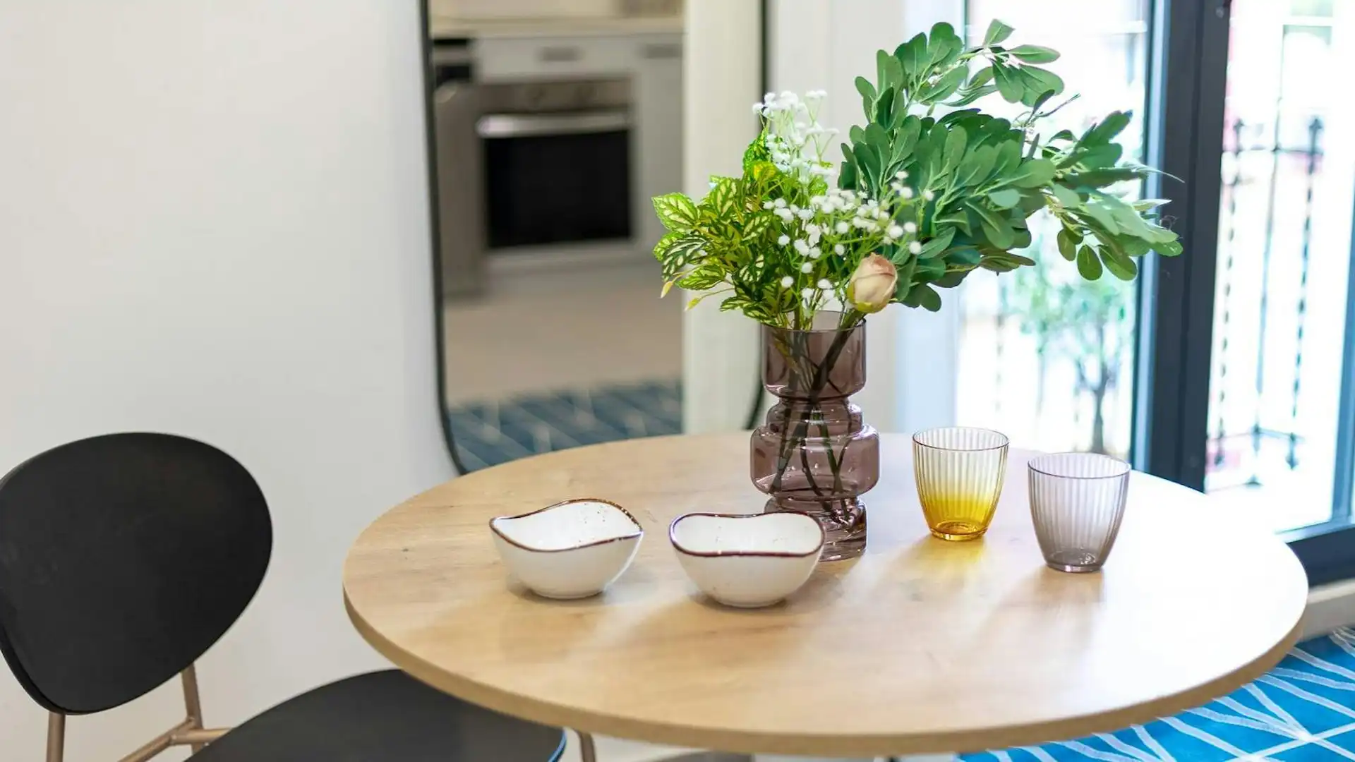 Comedor de Piso de alquiler en Valencia con Aire acondicionado, Calefacción y Amueblado