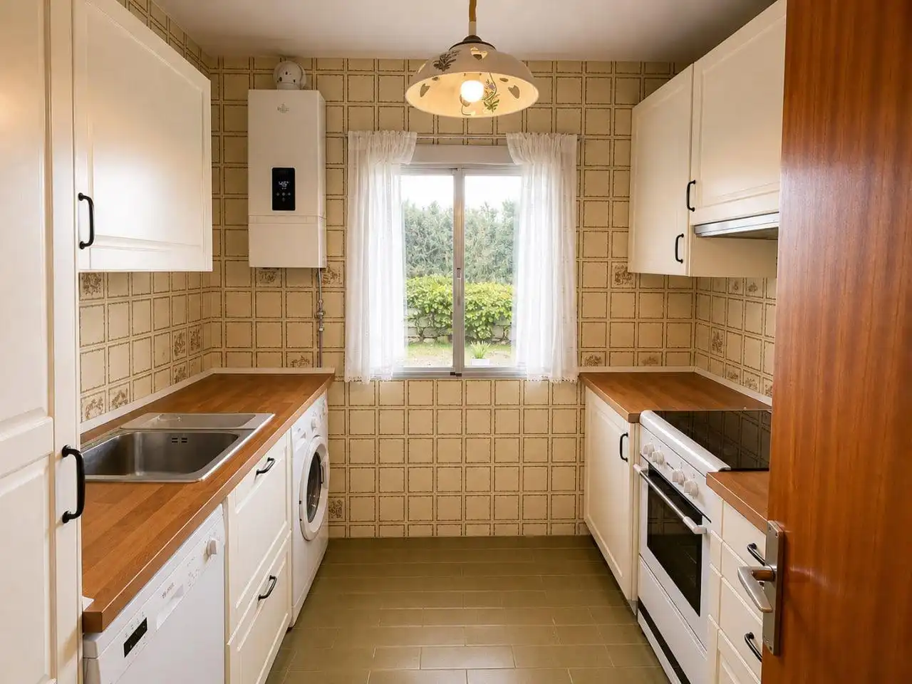 Cocina de Casa o chalet en venta en Berzosa del Lozoya con Calefacción, Jardín privado y Terraza