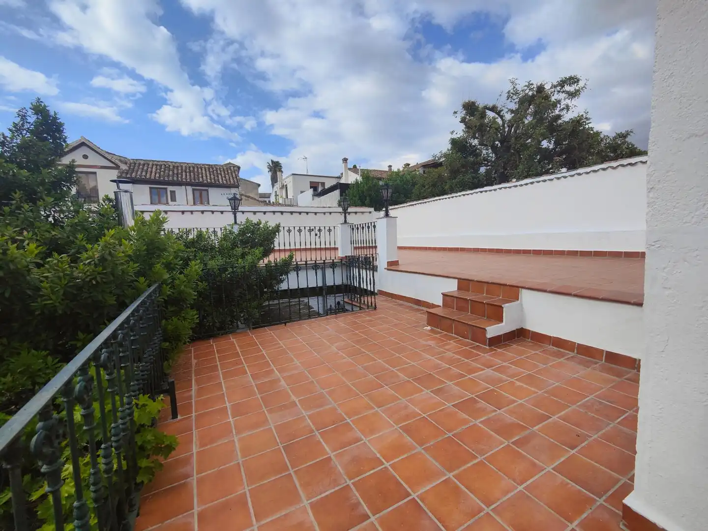 Terraza de Casa o chalet de alquiler en Granada con Calefacción, Jardín privado y Terraza