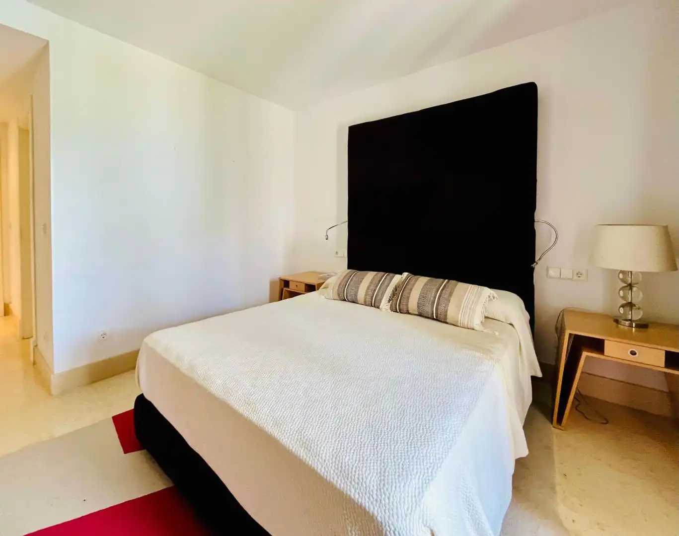 Bedroom of Apartments for rent in Sotogrande  with Air Conditioner, Heating and Terrace
