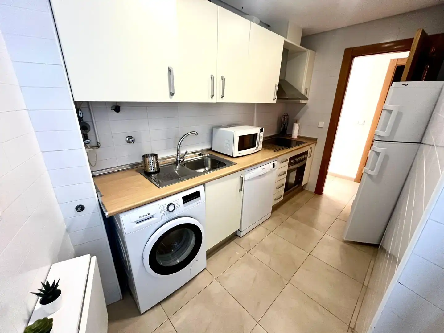 Kitchen of Flat for sale in Torre-Pacheco  with Air Conditioner, Heating and Private garden