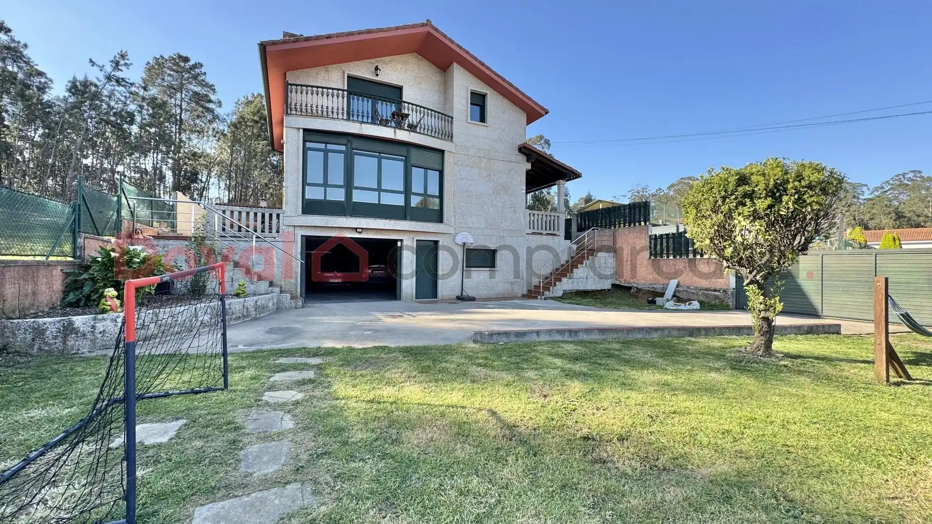 Exterior view of Houses for sale in Salceda de Caselas  with Heating, Private garden and Terrace