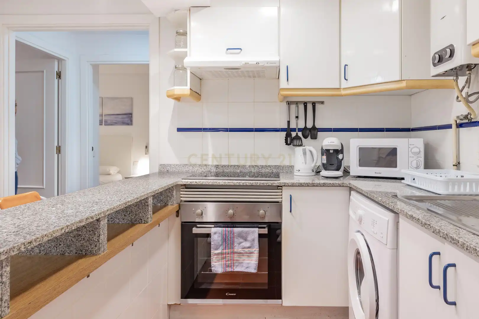 Cuina de Apartament en venda en Valencia amb Aire condicionat, Forn i Rentadora