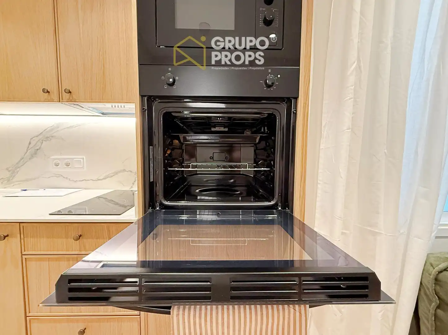 Cocina de Apartamento de alquiler en Madrid con Aire acondicionado y Calefacción