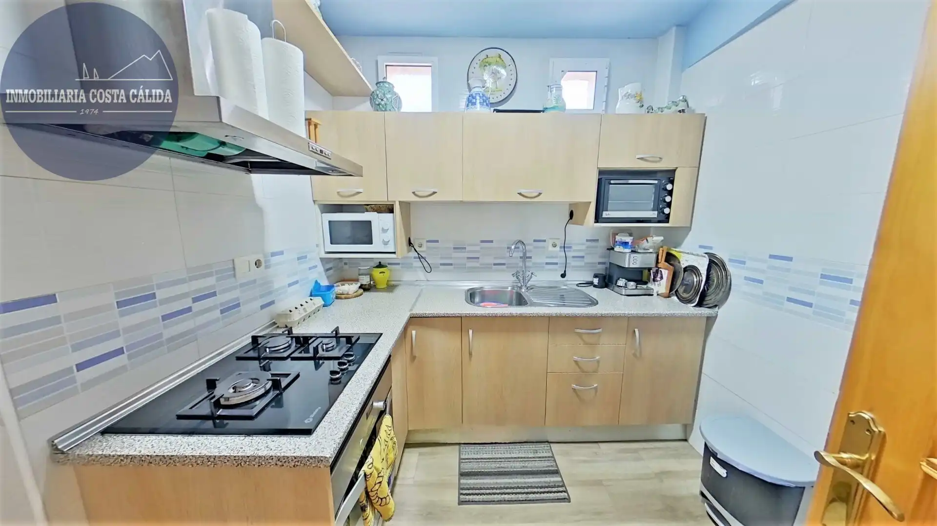 Cocina de Apartamento en venta en Águilas con Aire acondicionado, Calefacción y Trastero