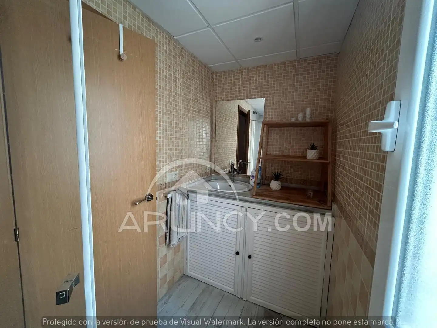 Baño de Dúplex de alquiler en Alcalá de Guadaira con Aire acondicionado y Terraza