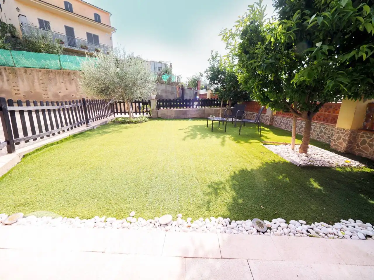 Jardín de Casa o chalet en venta en Terrassa con Aire acondicionado, Calefacción y Jardín privado