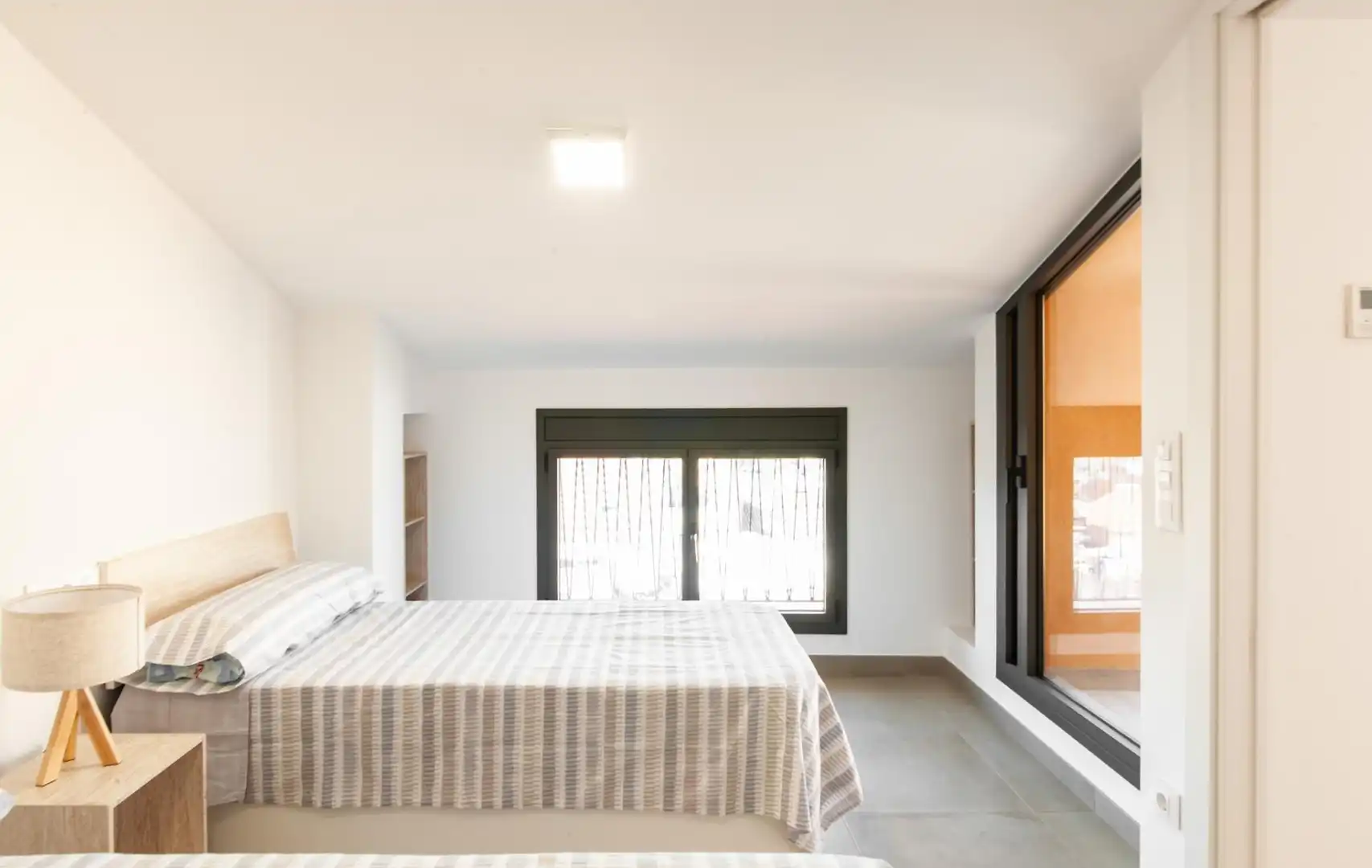 Bedroom of Flat for rent in Martorell  with Air Conditioner, Heating and Terrace