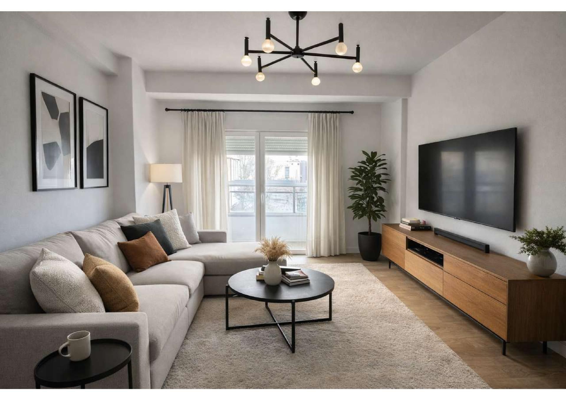 Living room of Flat for sale in Valladolid Capital  with Terrace