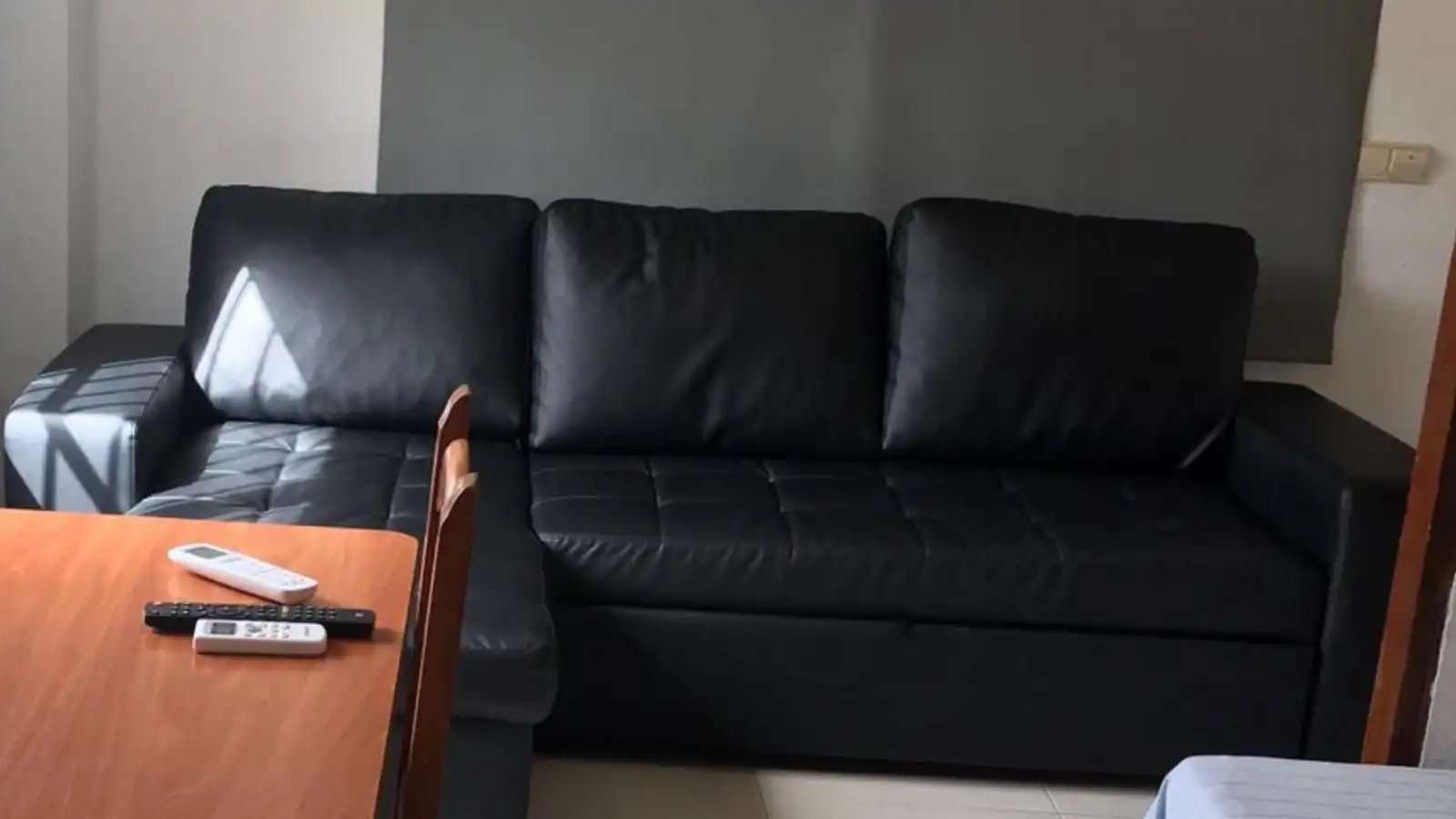 Wohnzimmer von Wohnung zur Miete in Benalmádena mit Klimaanlage, Möbliert und Gemeinschaftspool