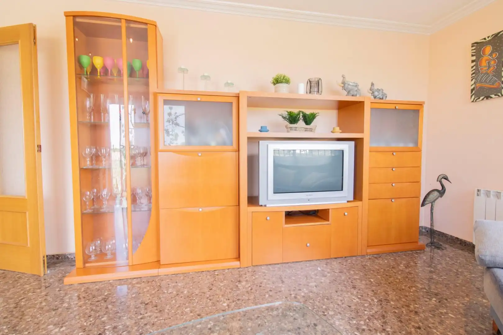 Living room of Flat for sale in Albuixech  with Air Conditioner, Heating and Balcony