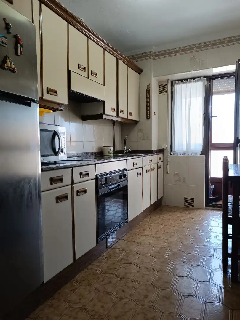 Kitchen of Flat for sale in Gijón   with Furnished