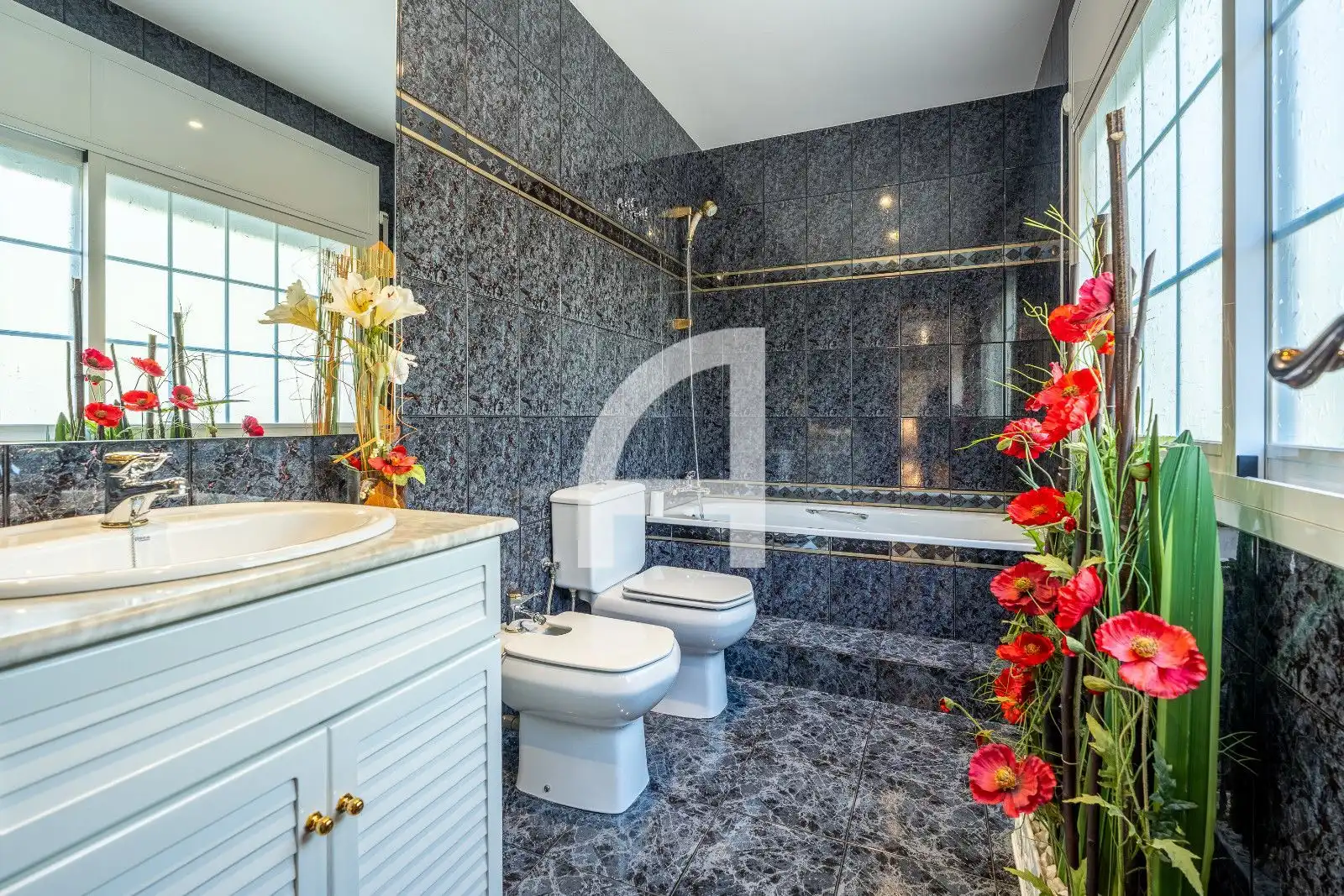 Baño de Casa o chalet en venta en Molins de Rei con Aire acondicionado, Calefacción y Terraza