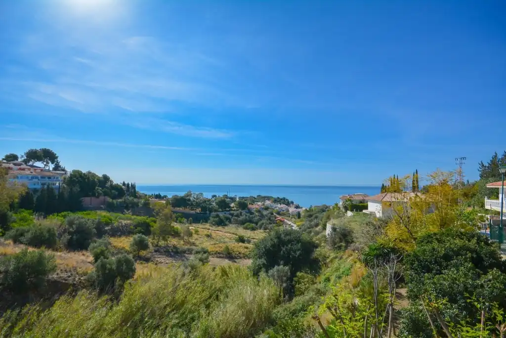 Exterior view of Houses for sale in Benalmádena  with Air Conditioner, Private garden and Terrace