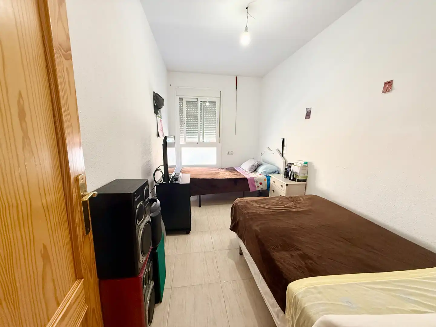 Bedroom of Flat for sale in Roquetas de Mar  with Terrace and Furnished