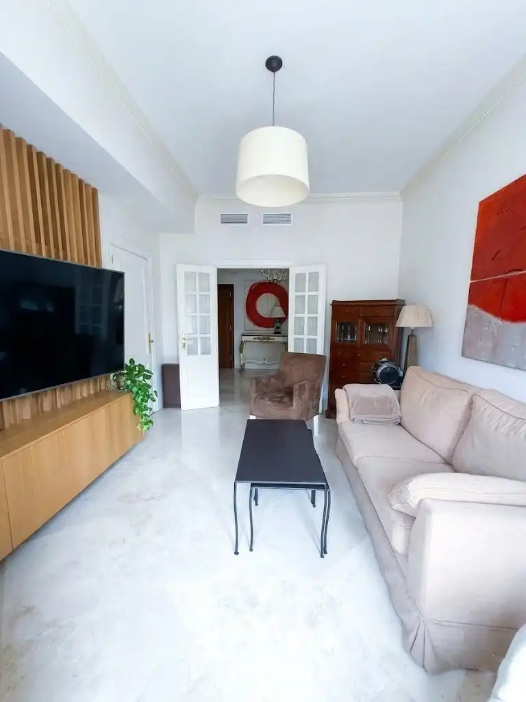 Sala d'estar de Pis en venda en Málaga amb Aire condicionat, Terrassa i Traster