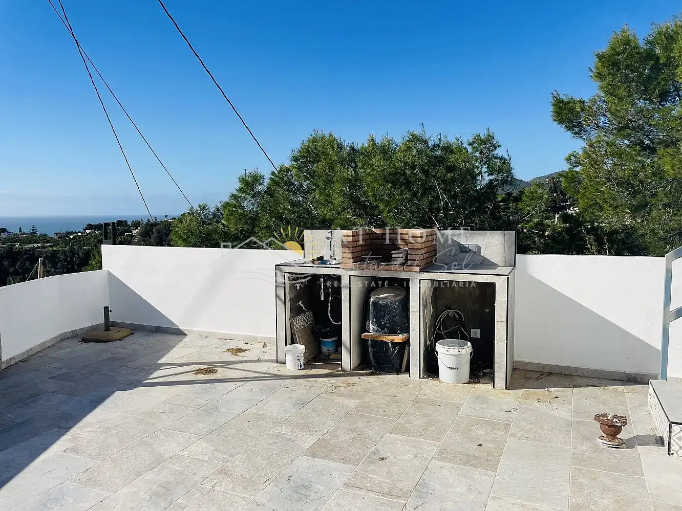 Terraza de Apartamento de alquiler en Nerja con Terraza y Piscina