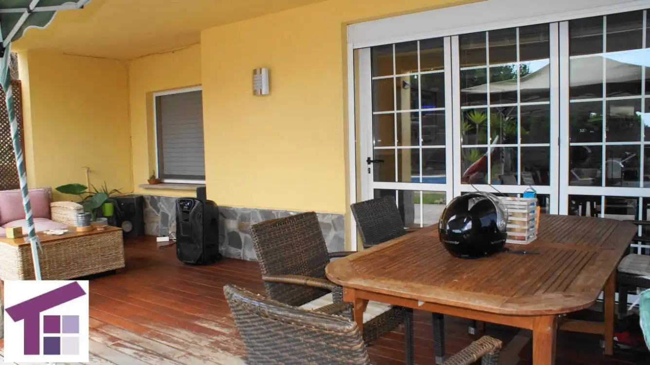 Terraza de Casa o chalet en venta en Bigues i Riells del Fai con Calefacción, Jardín privado y Parquet