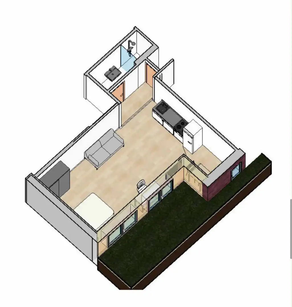 Estudi de lloguer en Villaviciosa de Odón amb Aire condicionat, Calefacció i Parquet