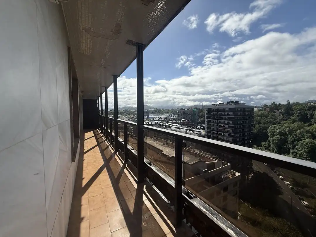 Terraza de Piso de alquiler en Donostia - San Sebastián  con Calefacción