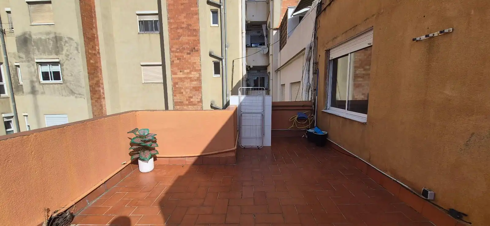 Balcony of Attic for rent in Barcelona  with Air Conditioner, Terrace and Furnished