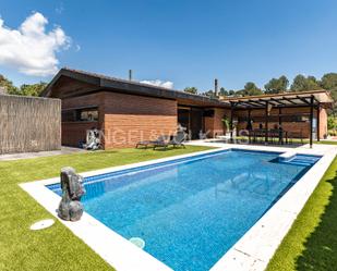Swimming pool of House or chalet for sale in Ullastrell  with Air Conditioner, Heating and Private garden