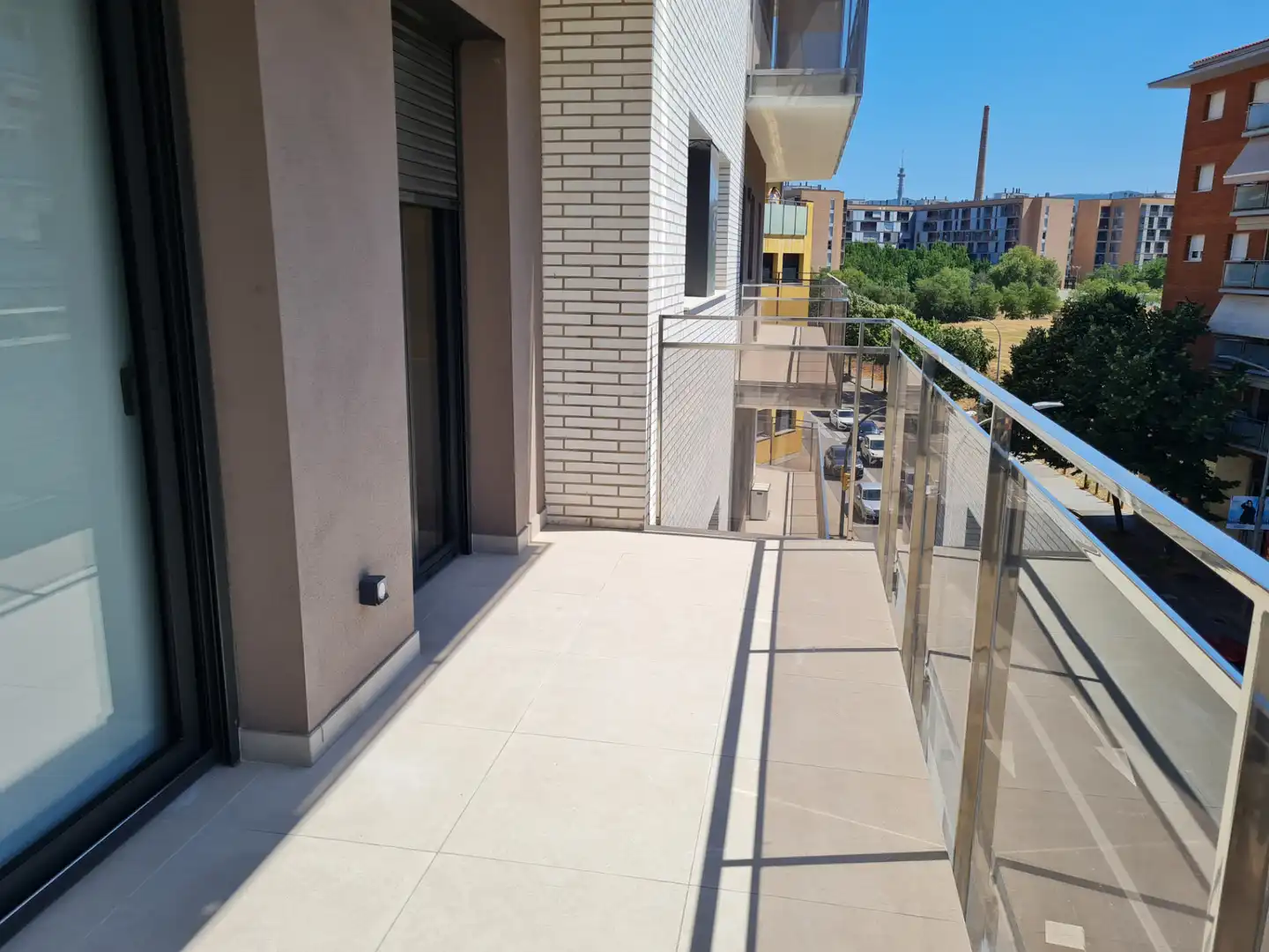 Terrassa de Pis de lloguer en Girona amb Aire condicionat, Calefacció i Parquet