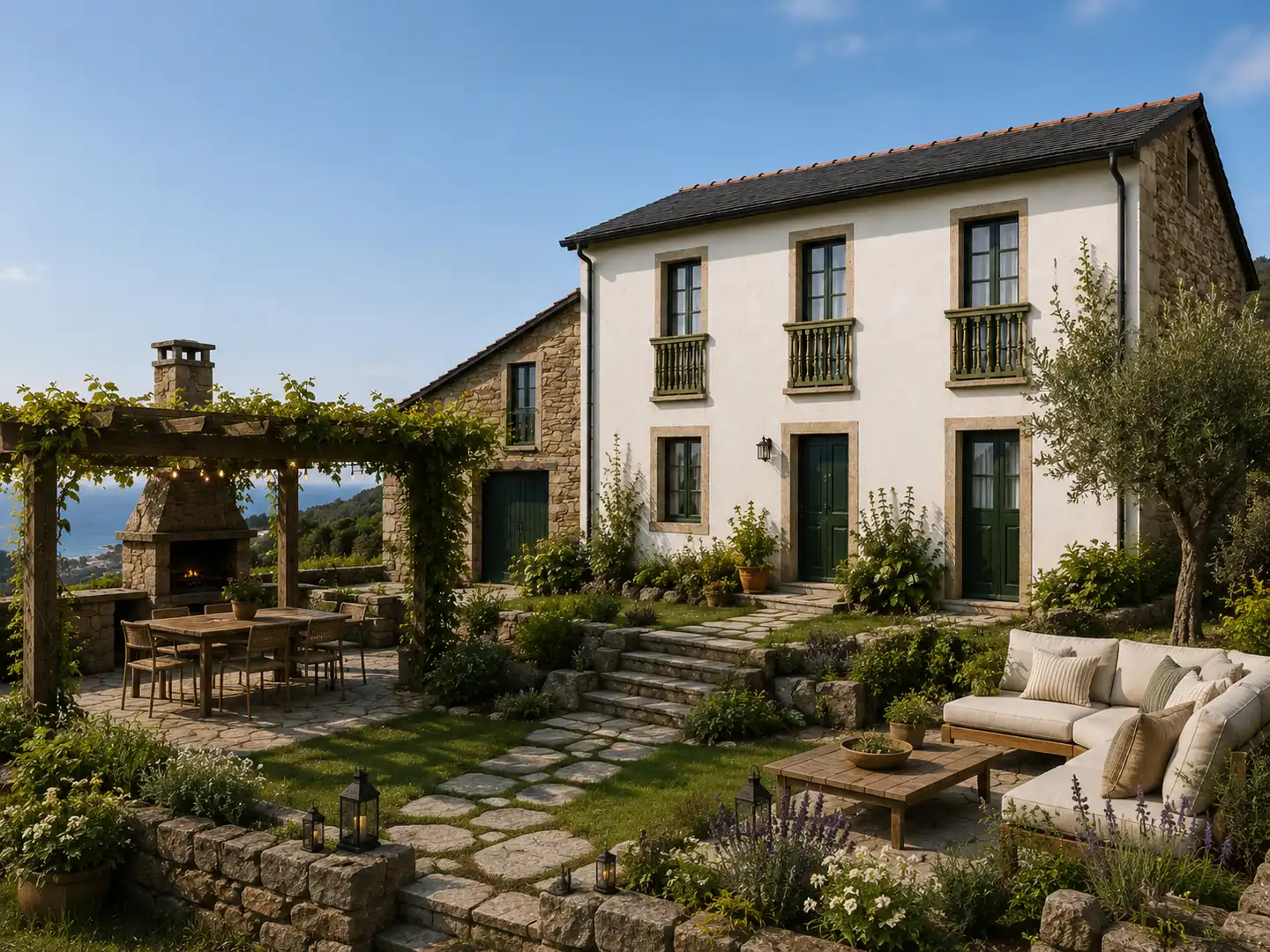 Terrassa de Casa o xalet en venda en Cedeira