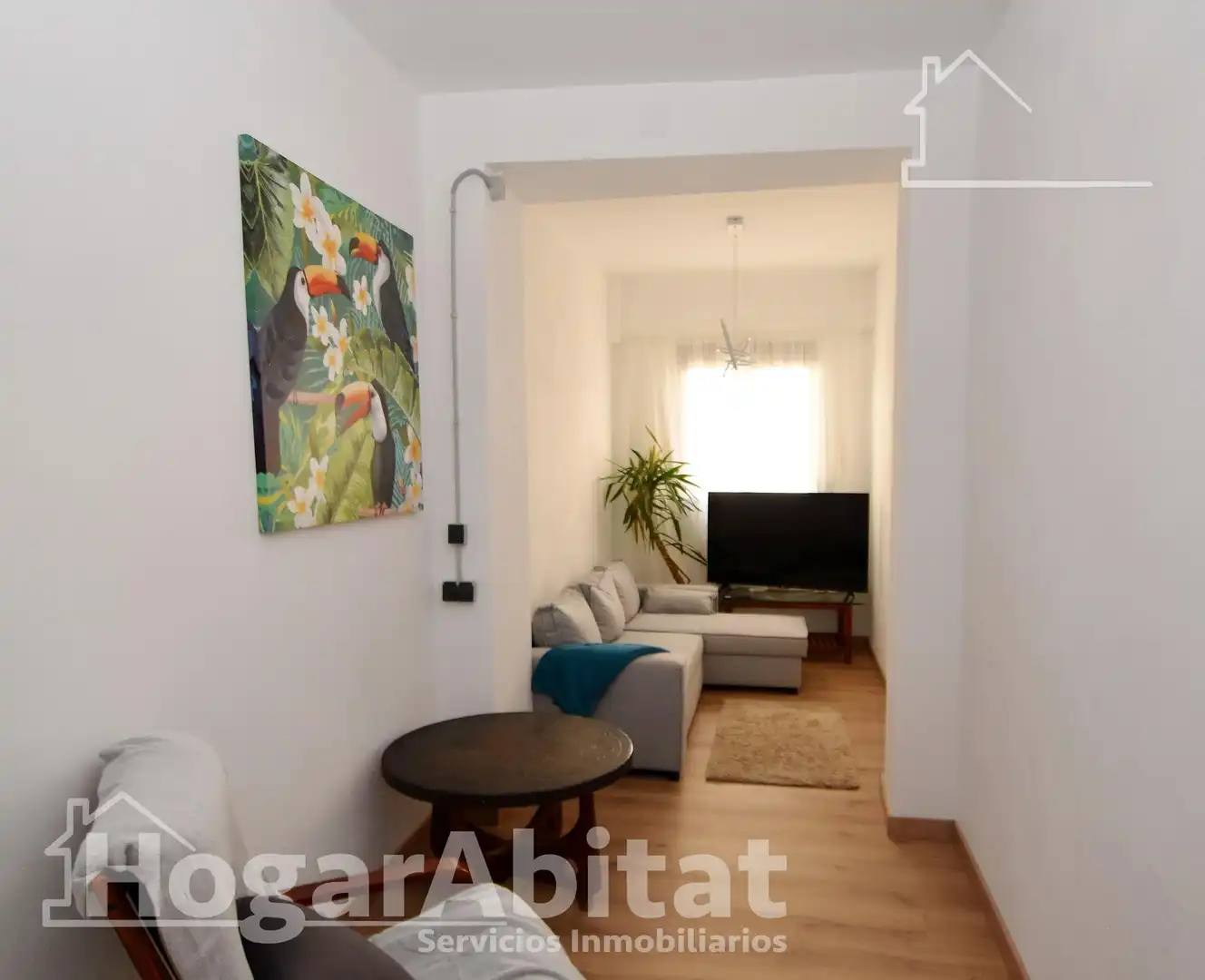 Sala de estar de Casa o chalet en venta en Sueca con Aire acondicionado, Terraza y Amueblado