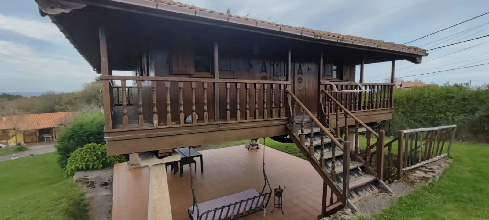 Terrasse von Country house zum Verkauf in Llanes mit Heizung, Privatgarten und Terrasse