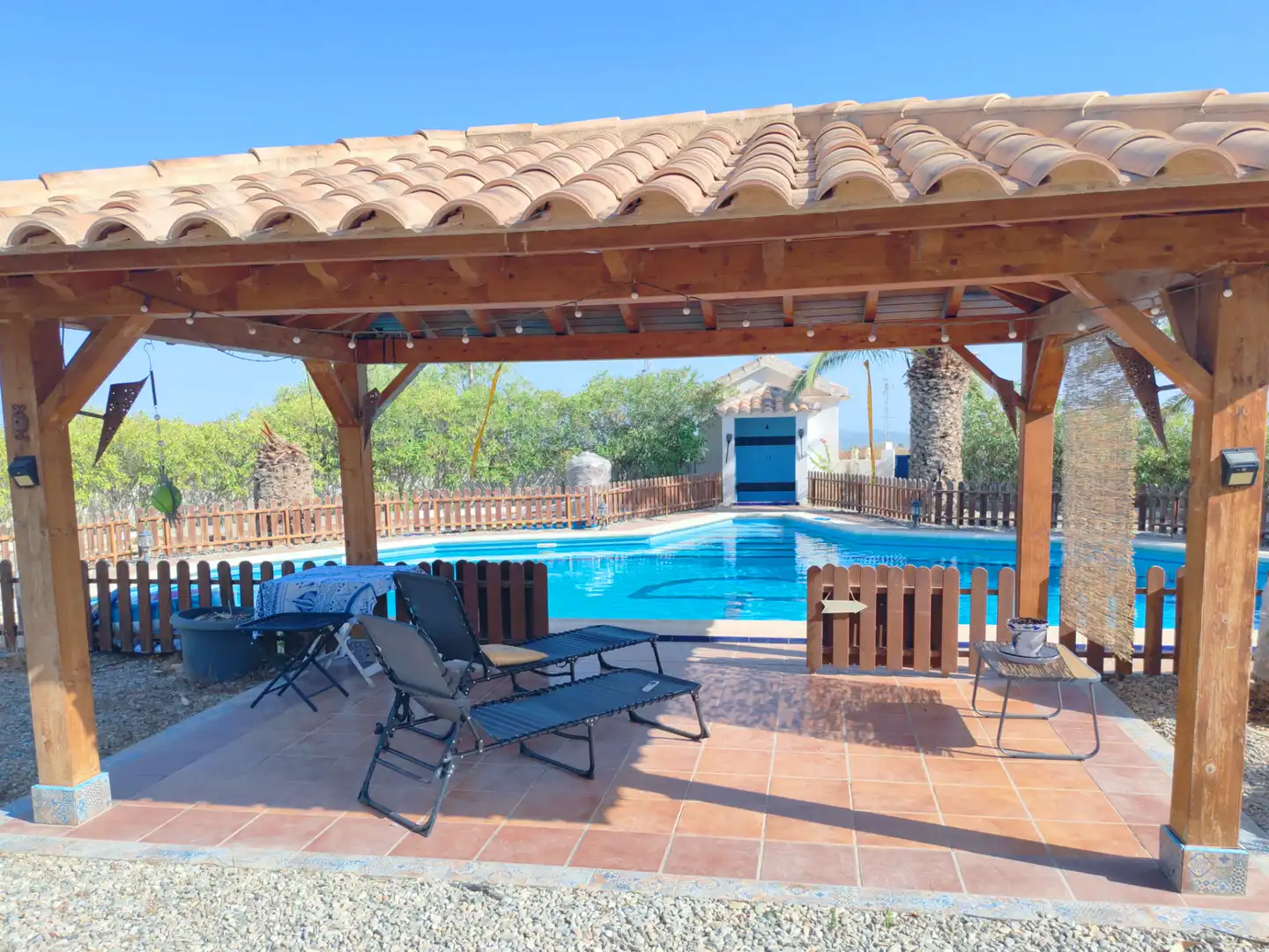 Piscina de Casa o xalet en venda en Huércal-Overa amb Aire condicionat, Calefacció i Jardí privat
