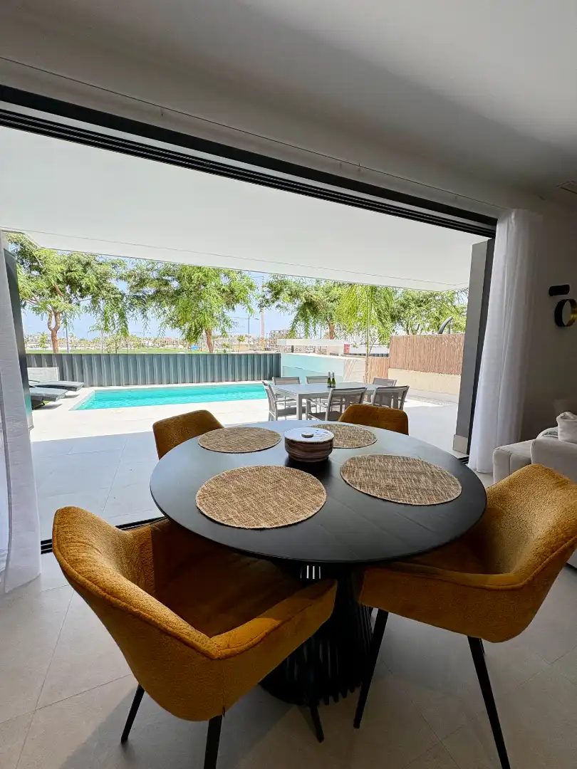 Terrassa de Casa o xalet en venda en Torre-Pacheco amb Aire condicionat, Calefacció i Jardí privat