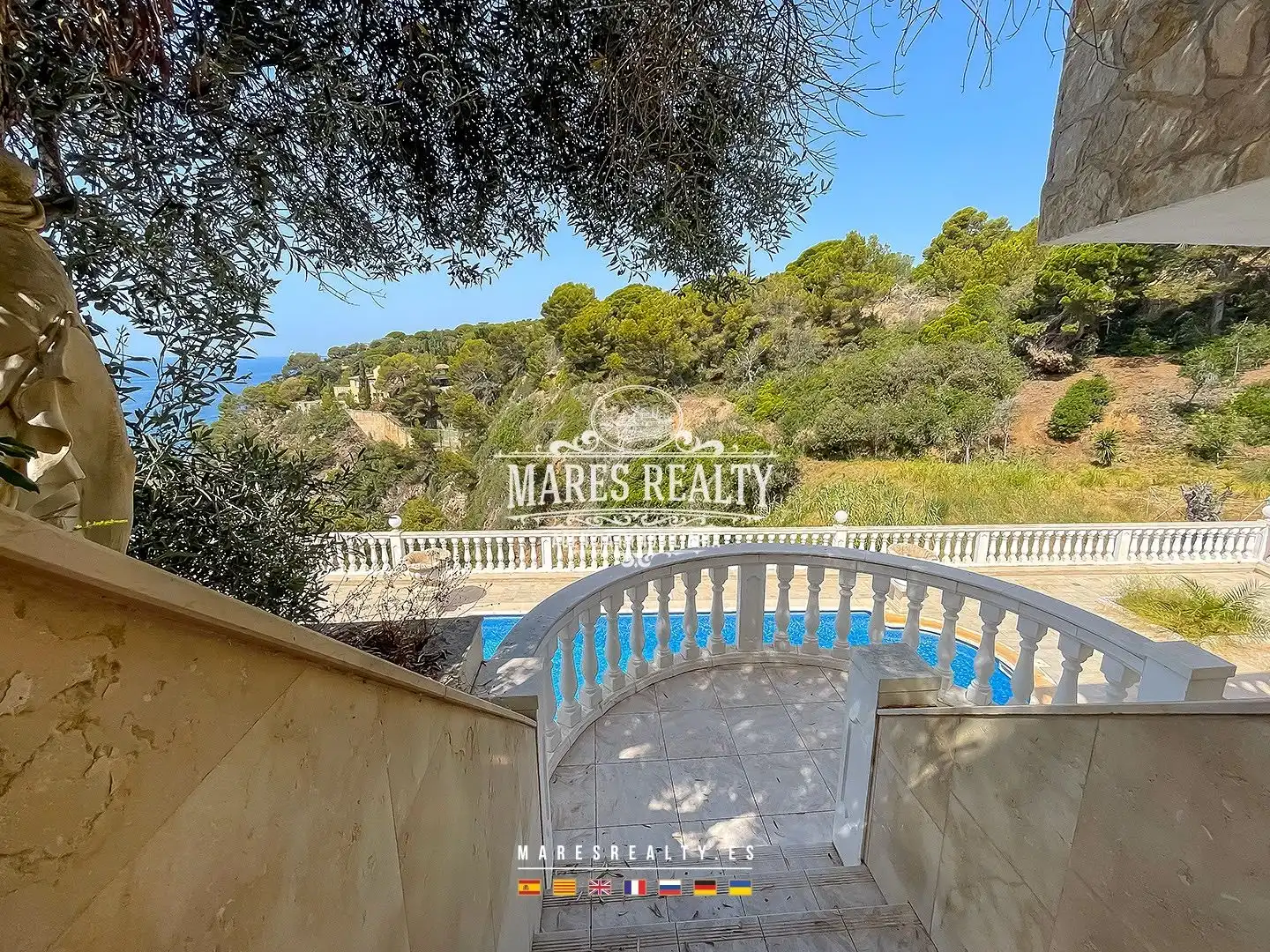 Vista exterior de Casa o xalet en venda en Lloret de Mar amb Aire condicionat, Calefacció i Jardí privat