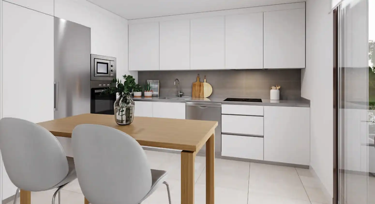 Cocina de Casa o chalet en venta en Calafell con Parquet, Terraza y Domótica