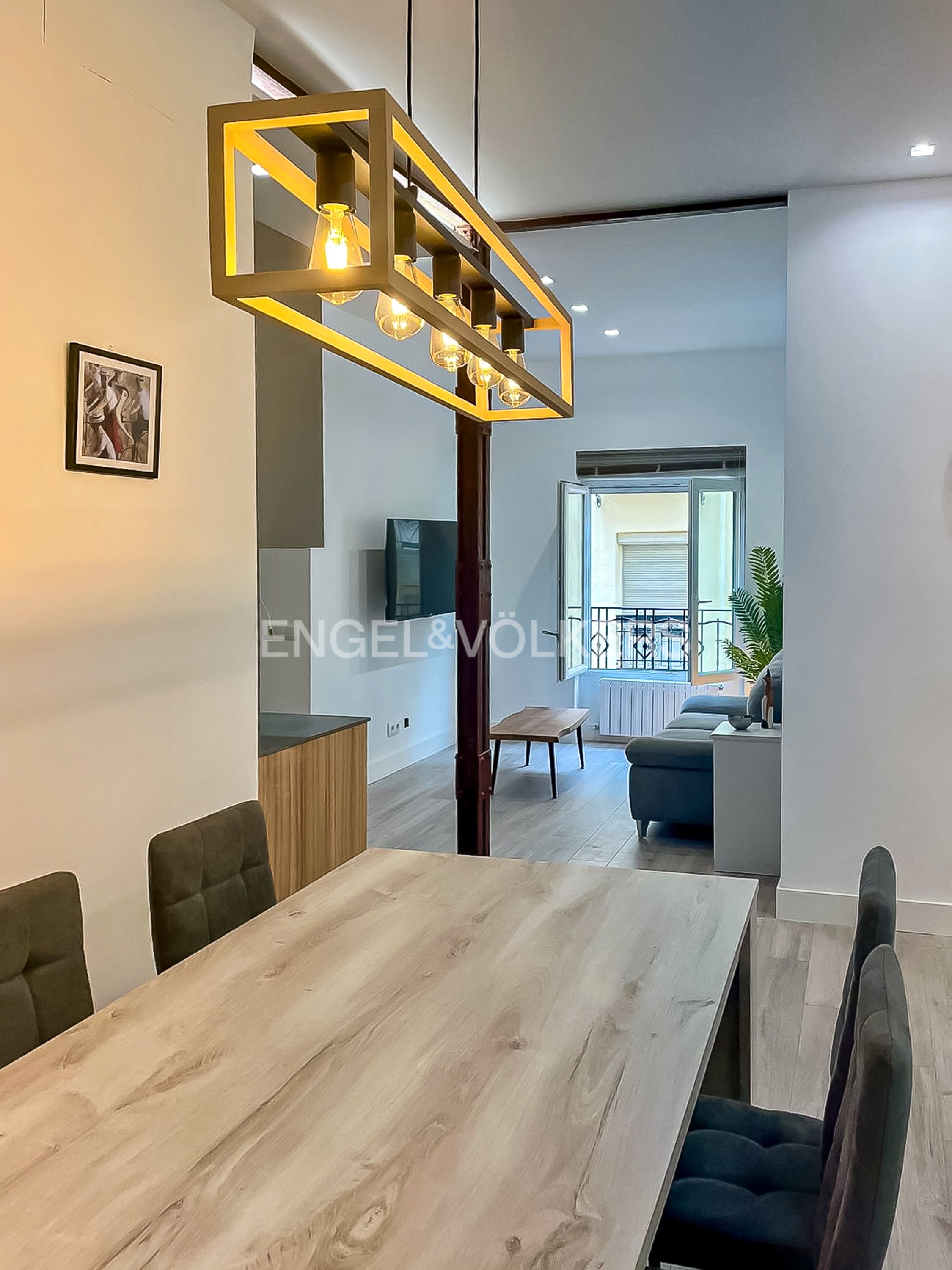 Sala de estar de Apartamento de alquiler en  Madrid Capital con Calefacción y Se aceptan mascotas