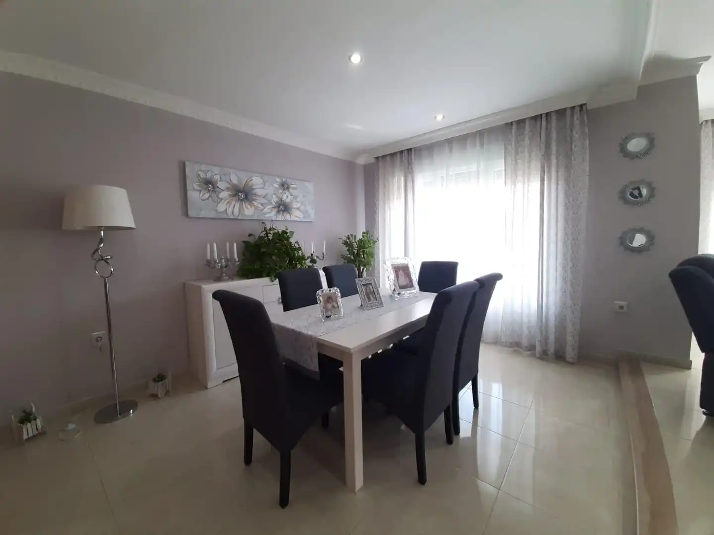 Esszimmer von Wohnung zum Verkauf in Casar de Cáceres mit Klimaanlage, Terrasse und Balkon