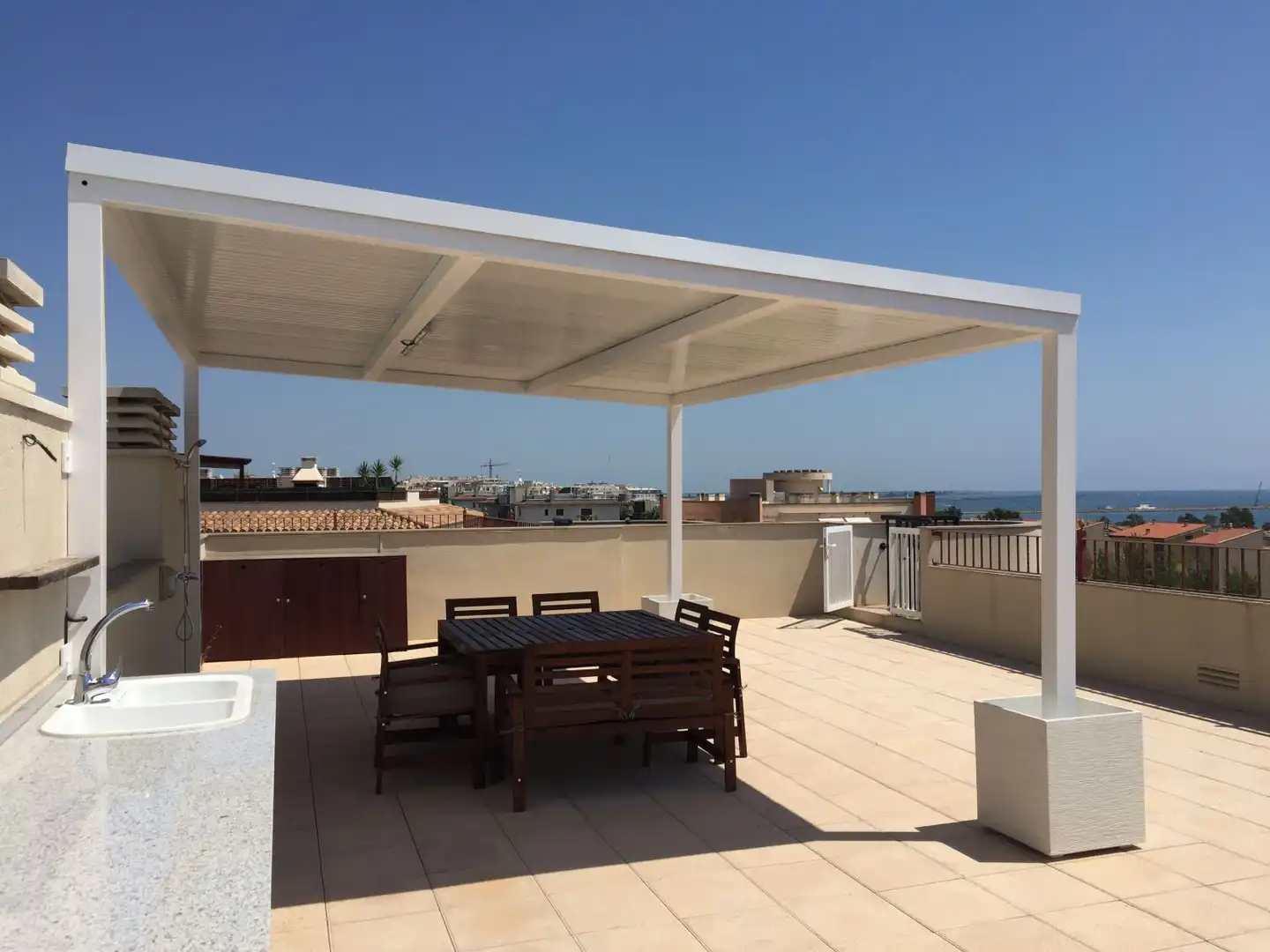 Terraza de Ático en venta en La Ràpita con Aire acondicionado, Calefacción y Parquet