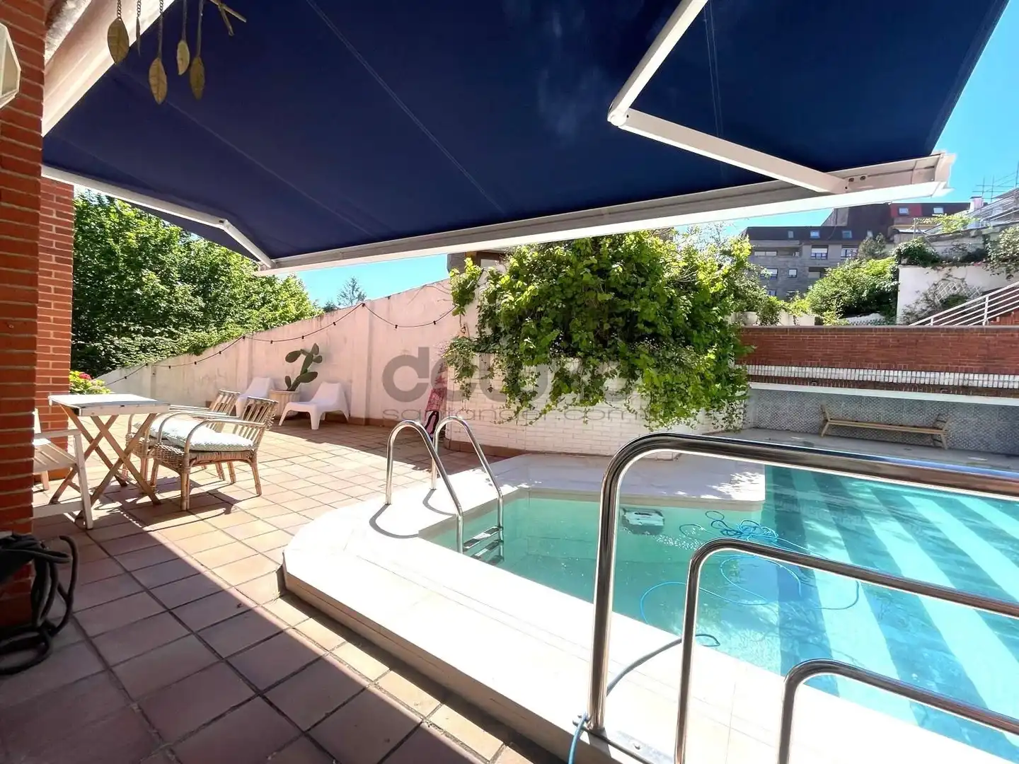 Piscina de Casa o chalet de alquiler en Santander con Calefacción, Jardín privado y Piscina