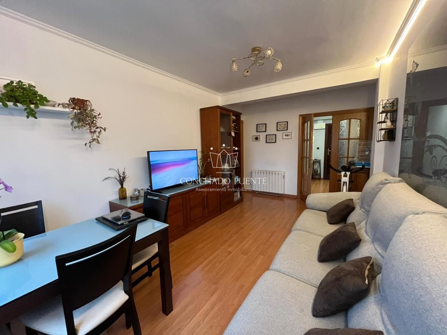 Sala d'estar de Pis en venda en A Coruña Capital 