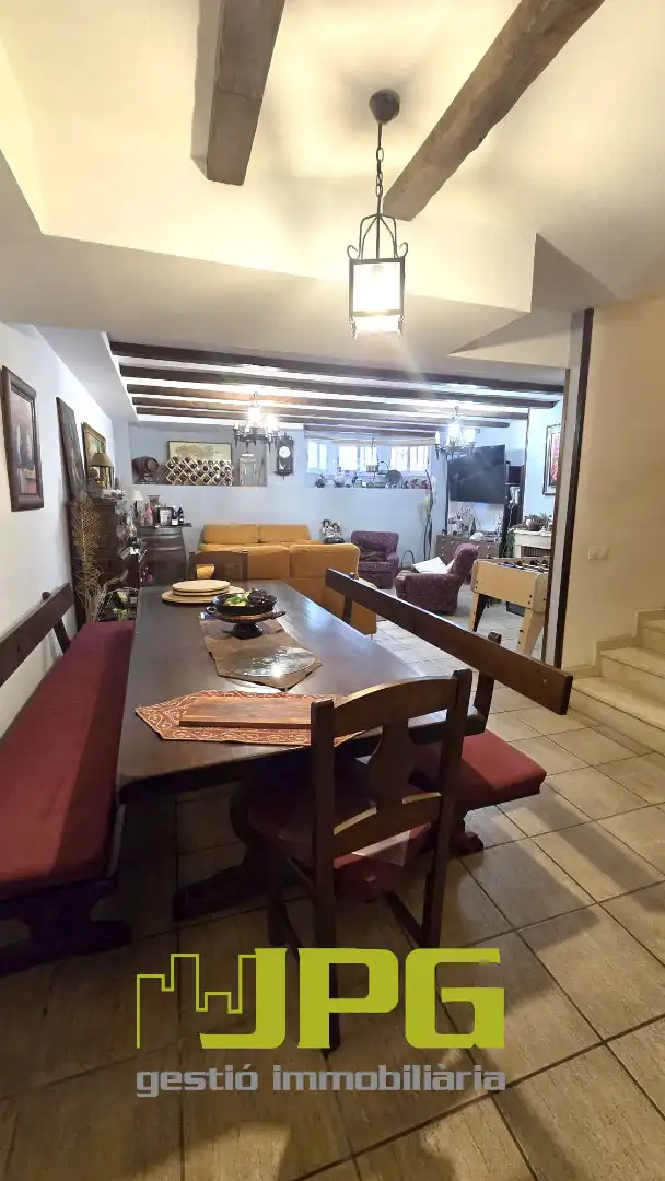 Menjador de Casa adosada en venda en Sant Joan d'Alacant amb Aire condicionat, Calefacció i Jardí privat