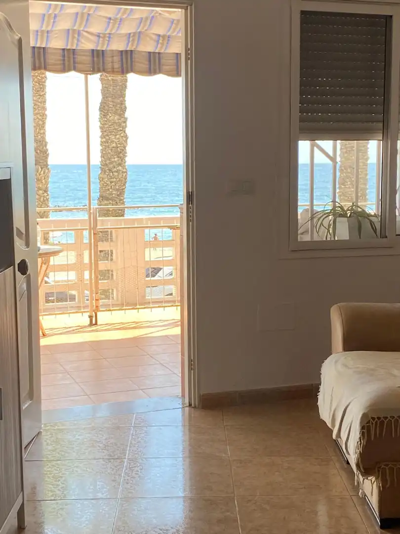 Bedroom of Flat for rent in Roquetas de Mar  with Air Conditioner, Heating and Private garden