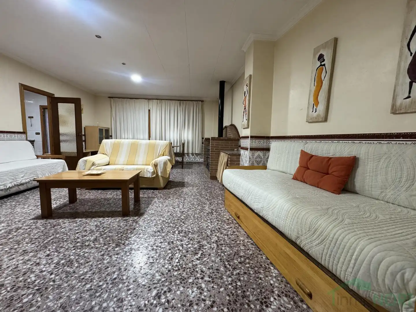Sala d'estar de Casa o xalet en venda en Alhama de Murcia amb Aire condicionat, Calefacció i Terrassa