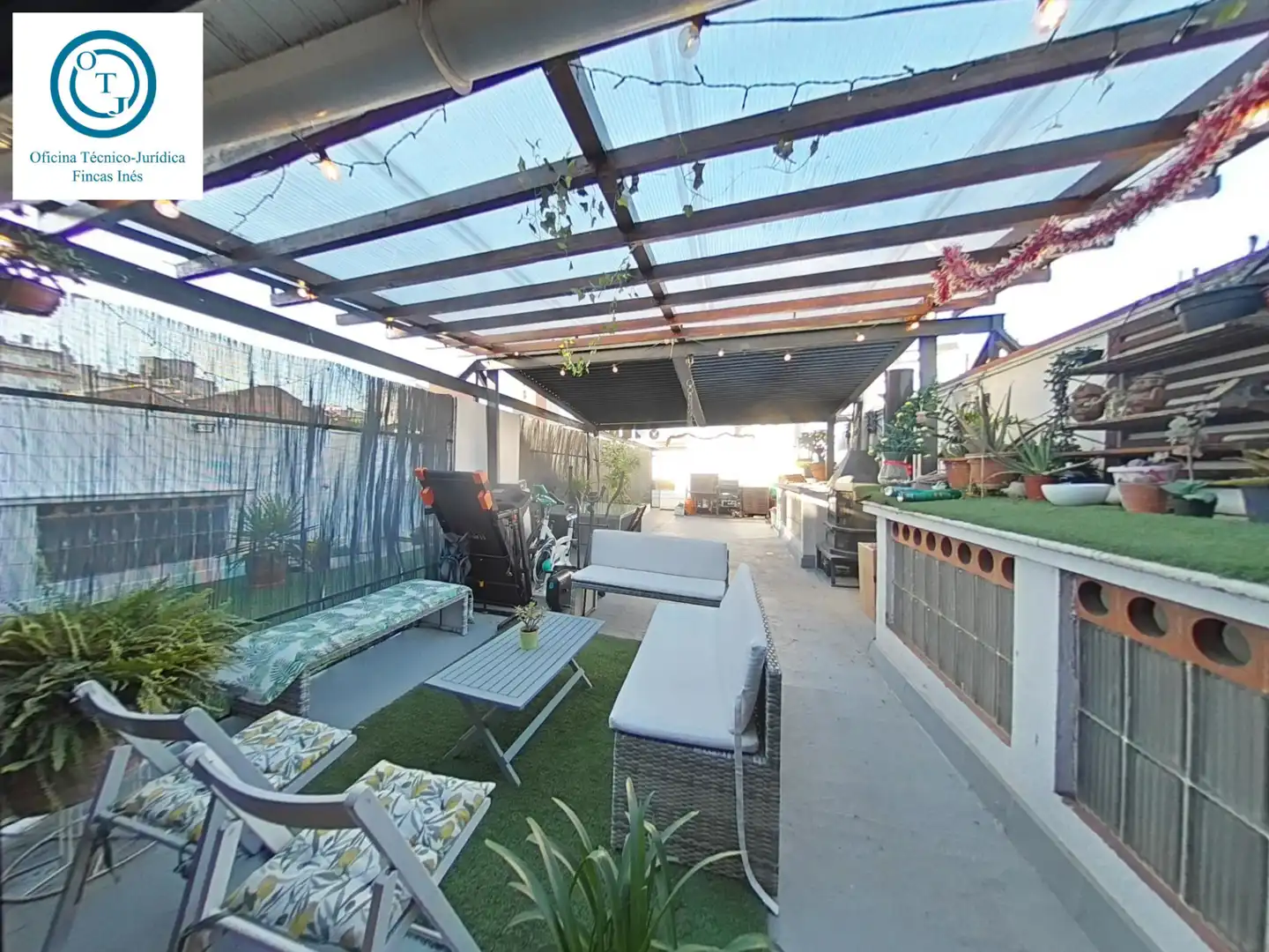Terrasse von Wohnung zum Verkauf in Mollet del Vallès mit Klimaanlage, Heizung und Parkett