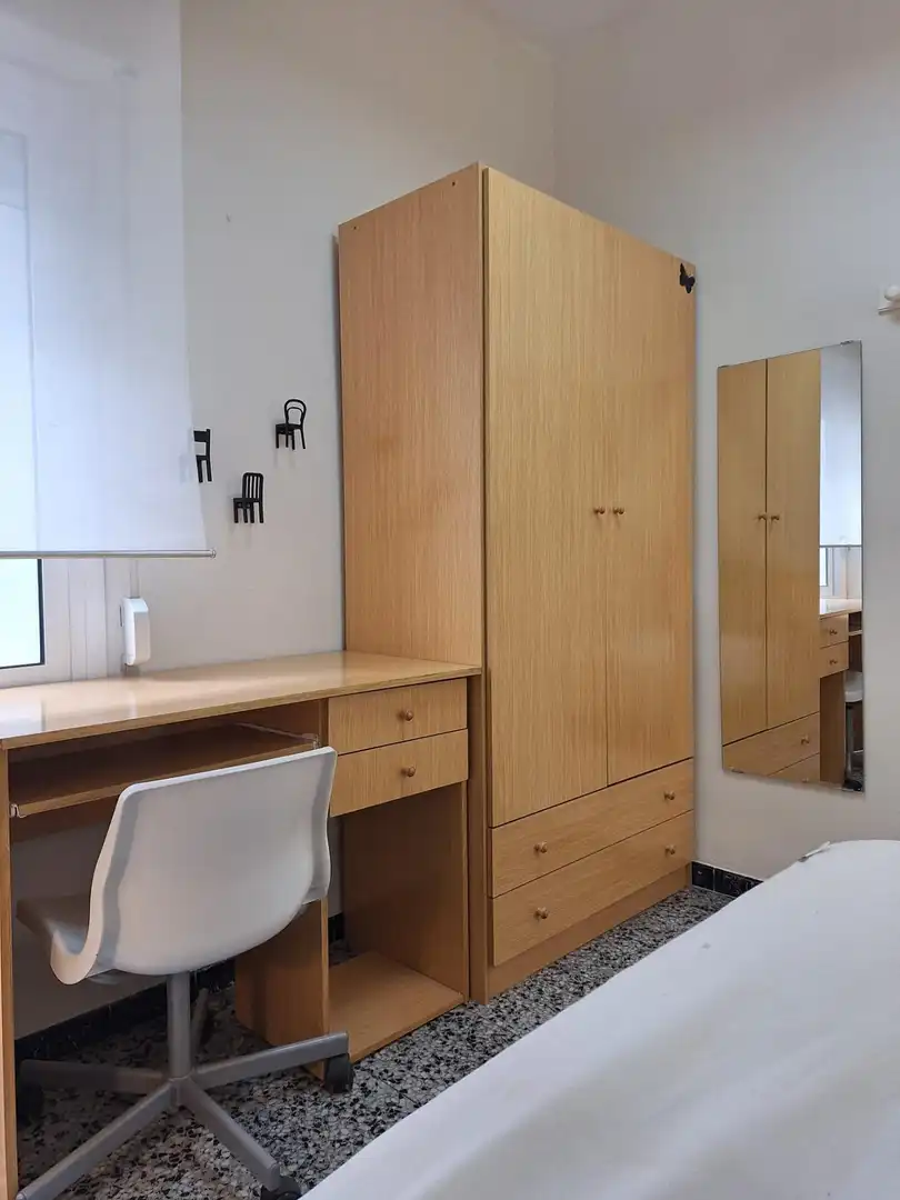 Bedroom of Flat for rent in Murcia  with Air Conditioner, Heating and Furnished